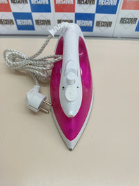 Plancha Vapor 2200W Alpina Rosa/Blanco