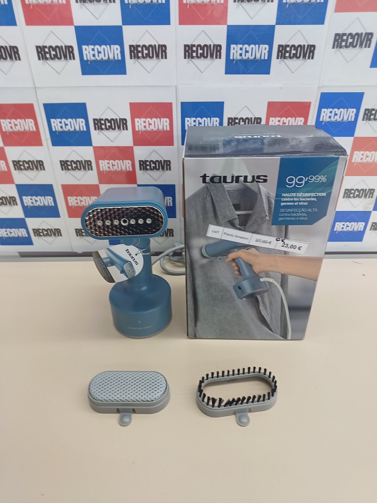 Plancha vertical 1600W Sliding Care Compact Taurus