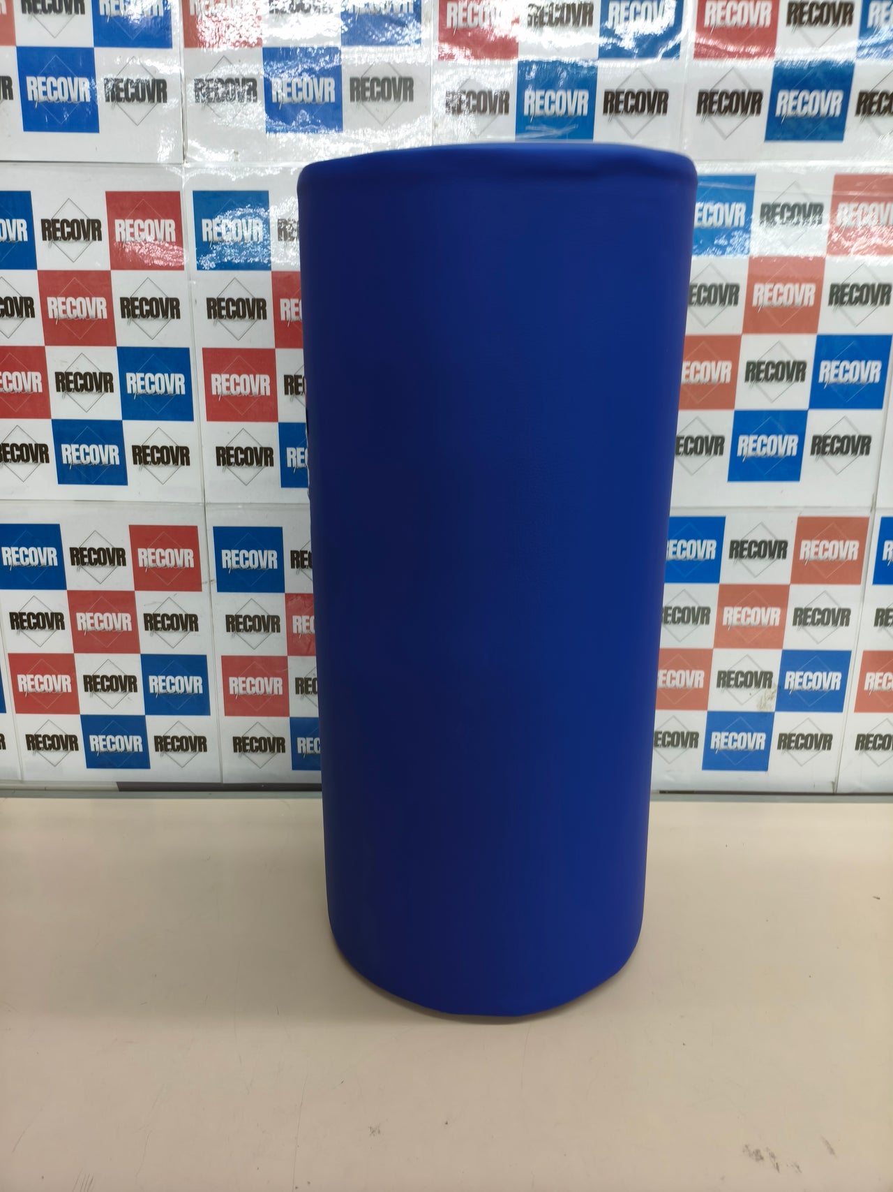 Rodillo acolchado de polipiel para yoga, fitness y masajes