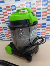 Aspirador de cenizas 1200 W, 20 L, con filtro HEPA lavable y función soplado