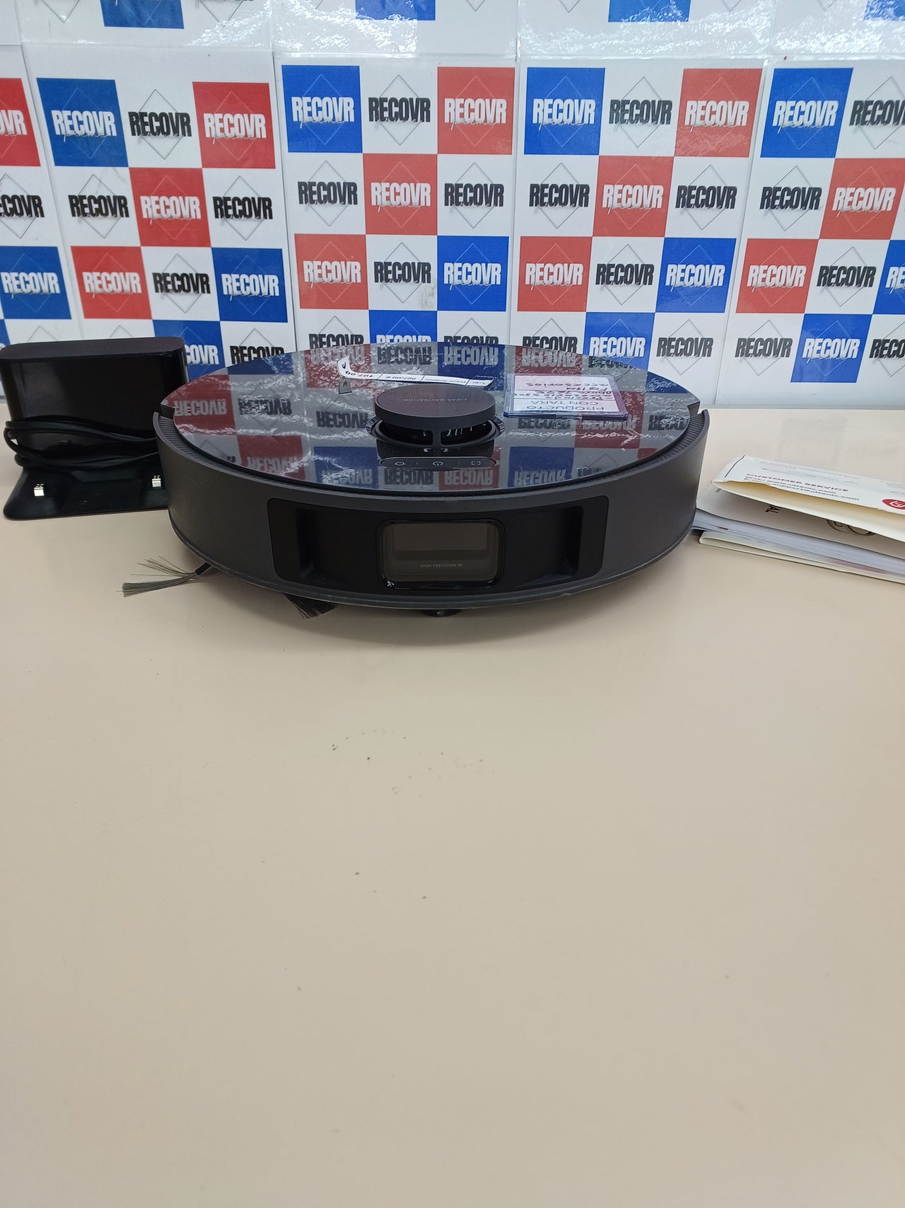 Robot Aspirador y Fregasuelos 2en1,DREAME L10s Pro fregonas giratorias, Detección de Obstáculos 3D, Mapeo Multisuelo, Succión Potente 5300Pa Alfombras de Suelo Duro, Pelo de Mascota, WiFi/App/Alexa