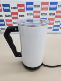 Thumbnail for Espumador leche 150 ml a 300 ml Eléctrico, Cappuccino, leche caliente, Blanco Bialetti