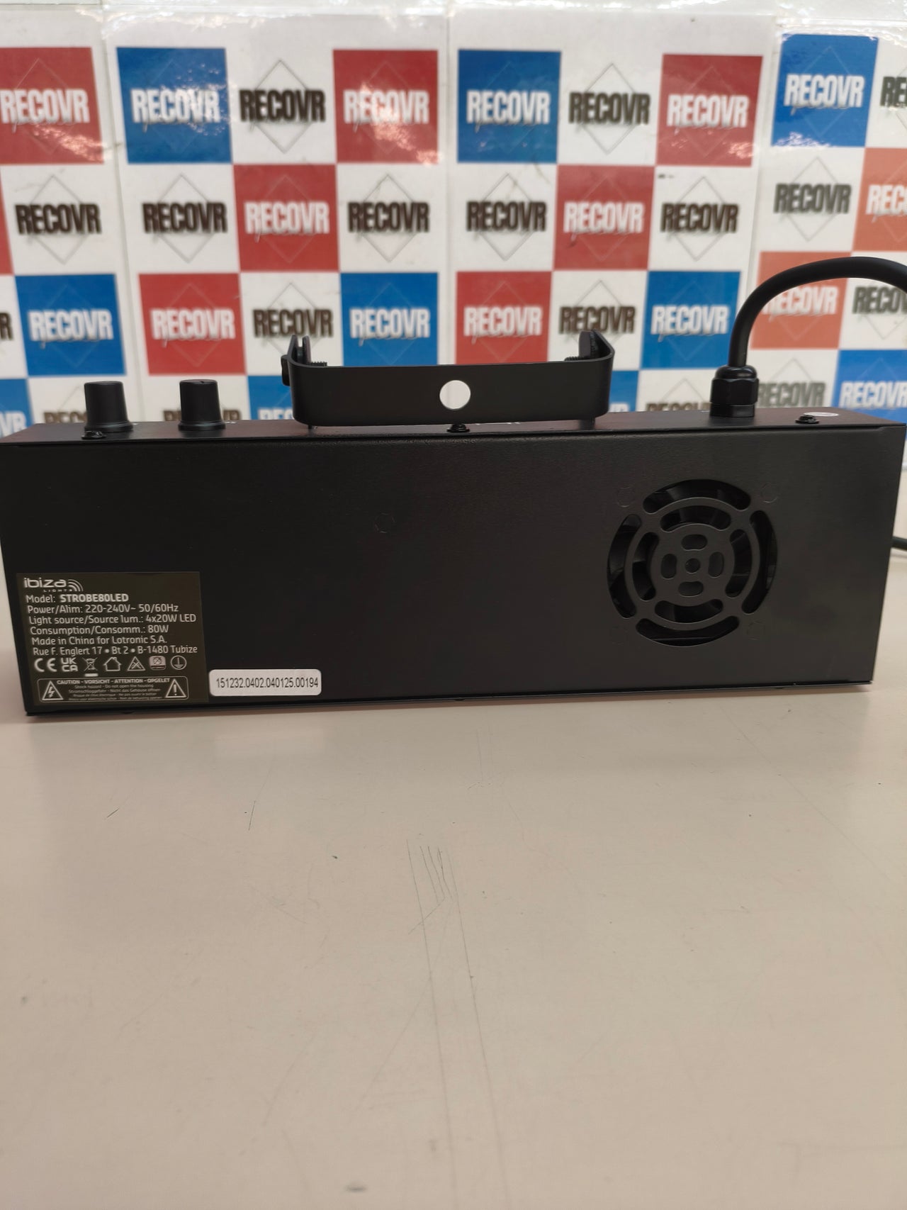 Luz estroboscópica LED Ibiza STROBE80LED de 80 W