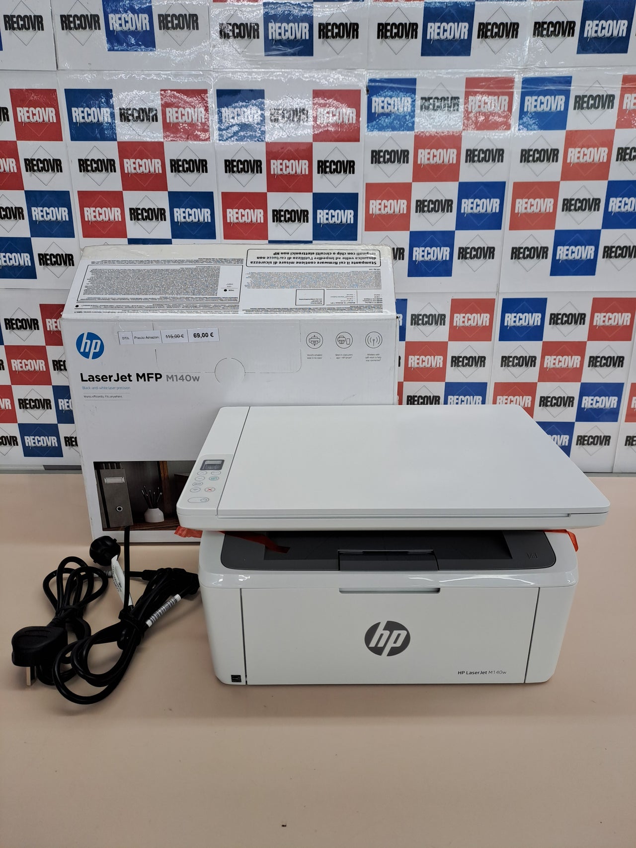 Impresora Láser A4 HP LaserJet M140w