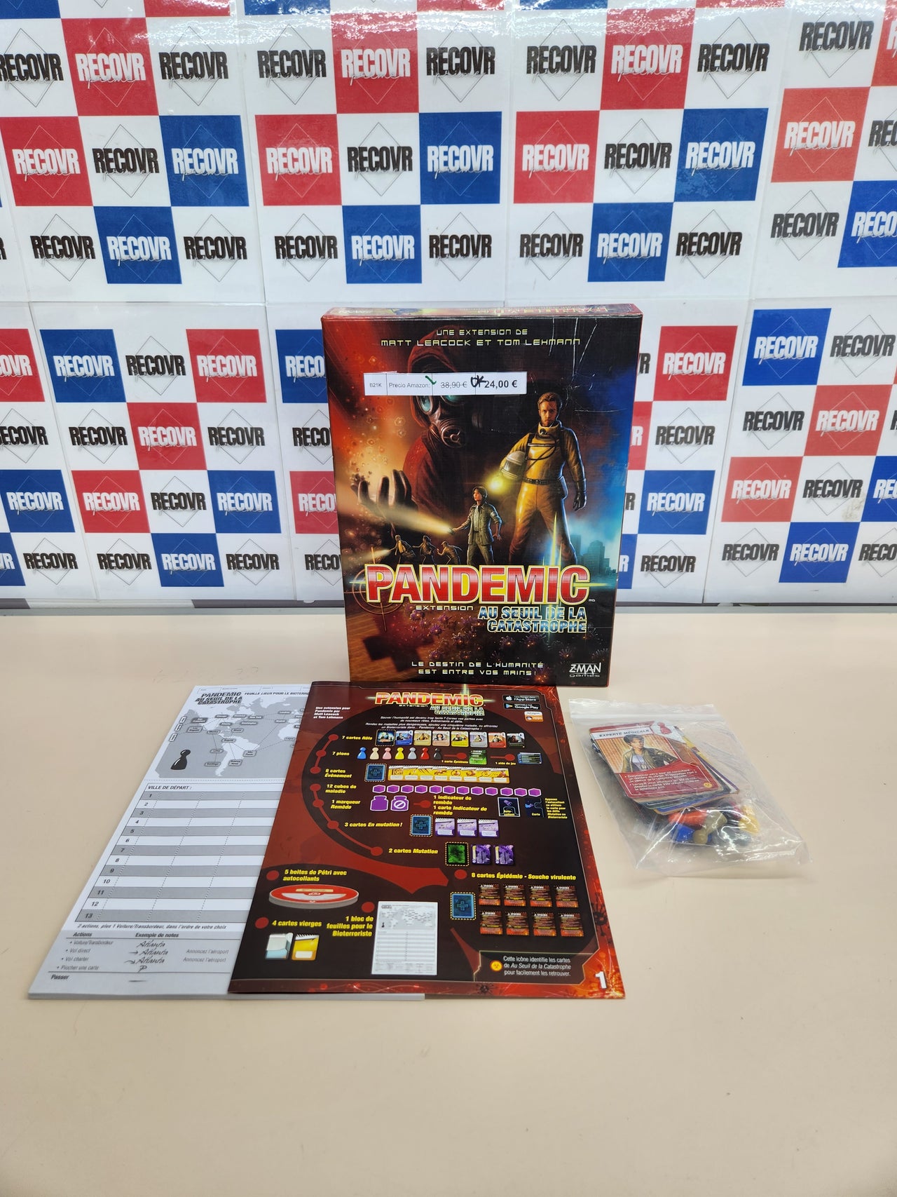 Juego de Mesa Pandemic Extension ZMAN