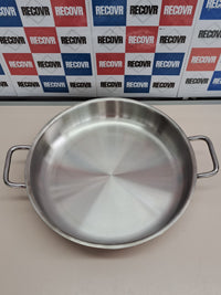 Paellera inox 32cm sin tapa Wagner LACOR