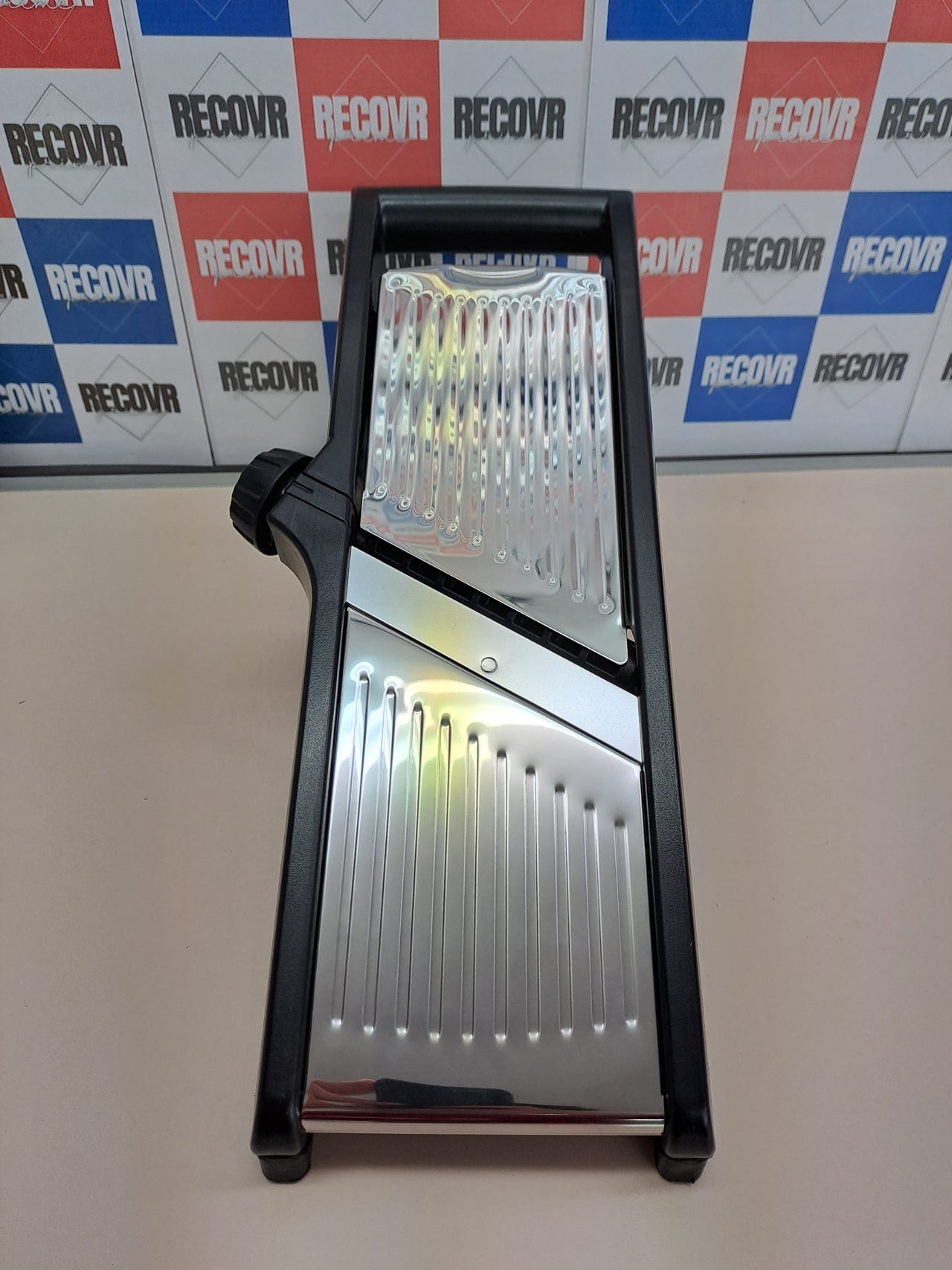 Mandolina cocina ajustable acero inox 1–9 mm