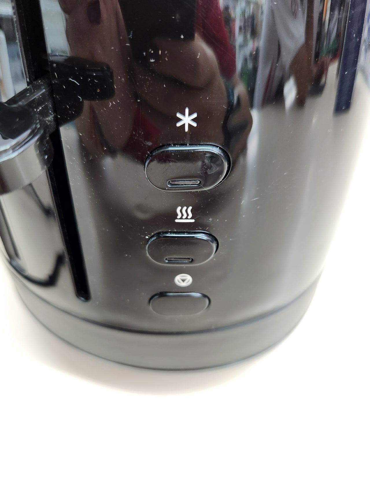 Tostadora 500W con pinzas  - Modelo n. CTLAP2203 550 Watt NegroDe'Longhi