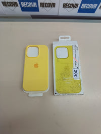 Funda Silicona Apple MagSafe iPhone 16 Pro Amarillo
