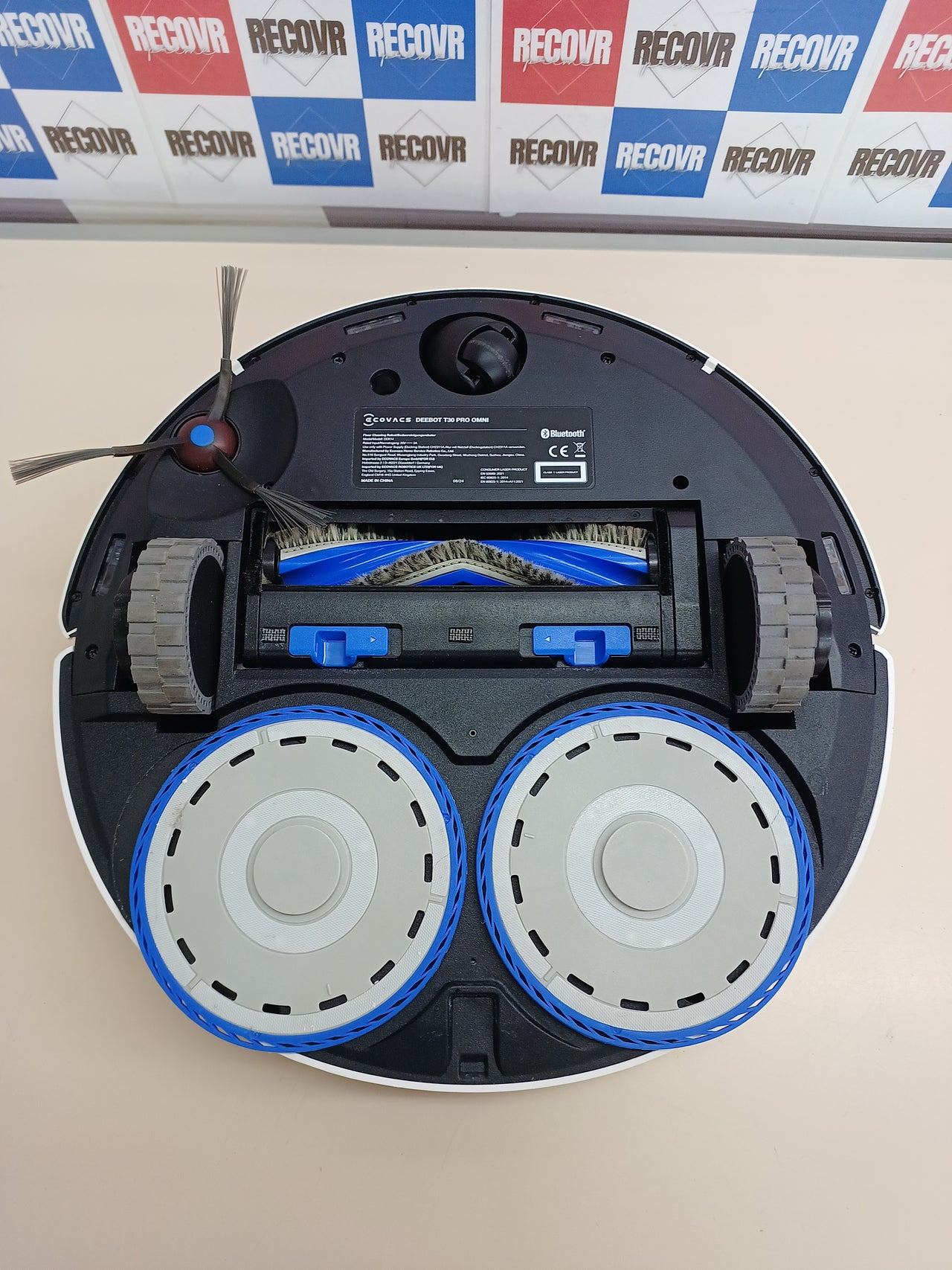 Robot aspirador 11000Pa fregado agua caliente T30 Pro Ecovacs