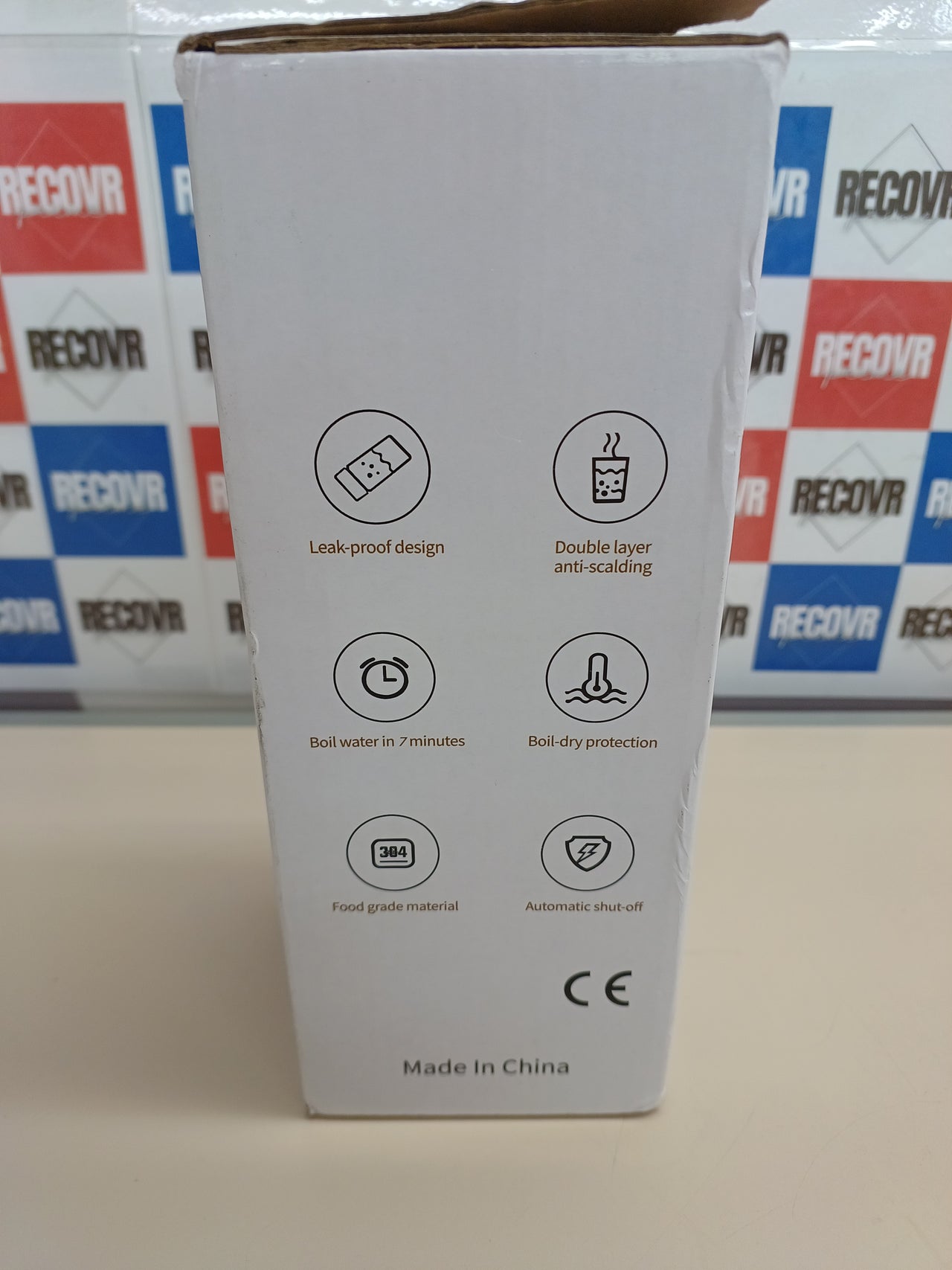 Hervidor Eléctrico Portátil 380ml Acero Inox