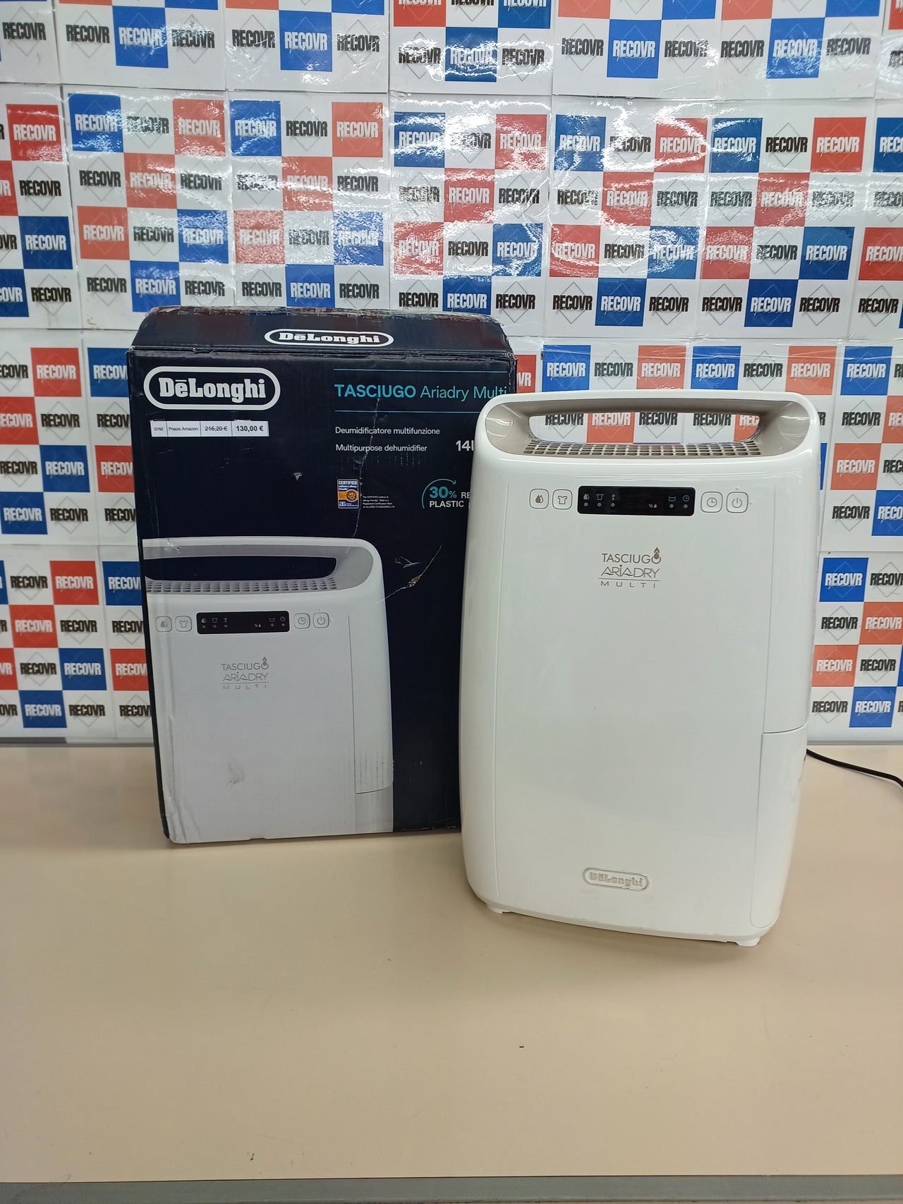 Deshumidificador De’Longhi Tasciugo AriaDry DEXD214RF