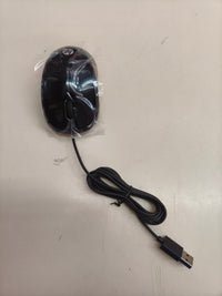 Ratón con cable HP 1000, 1200 PPP, negro