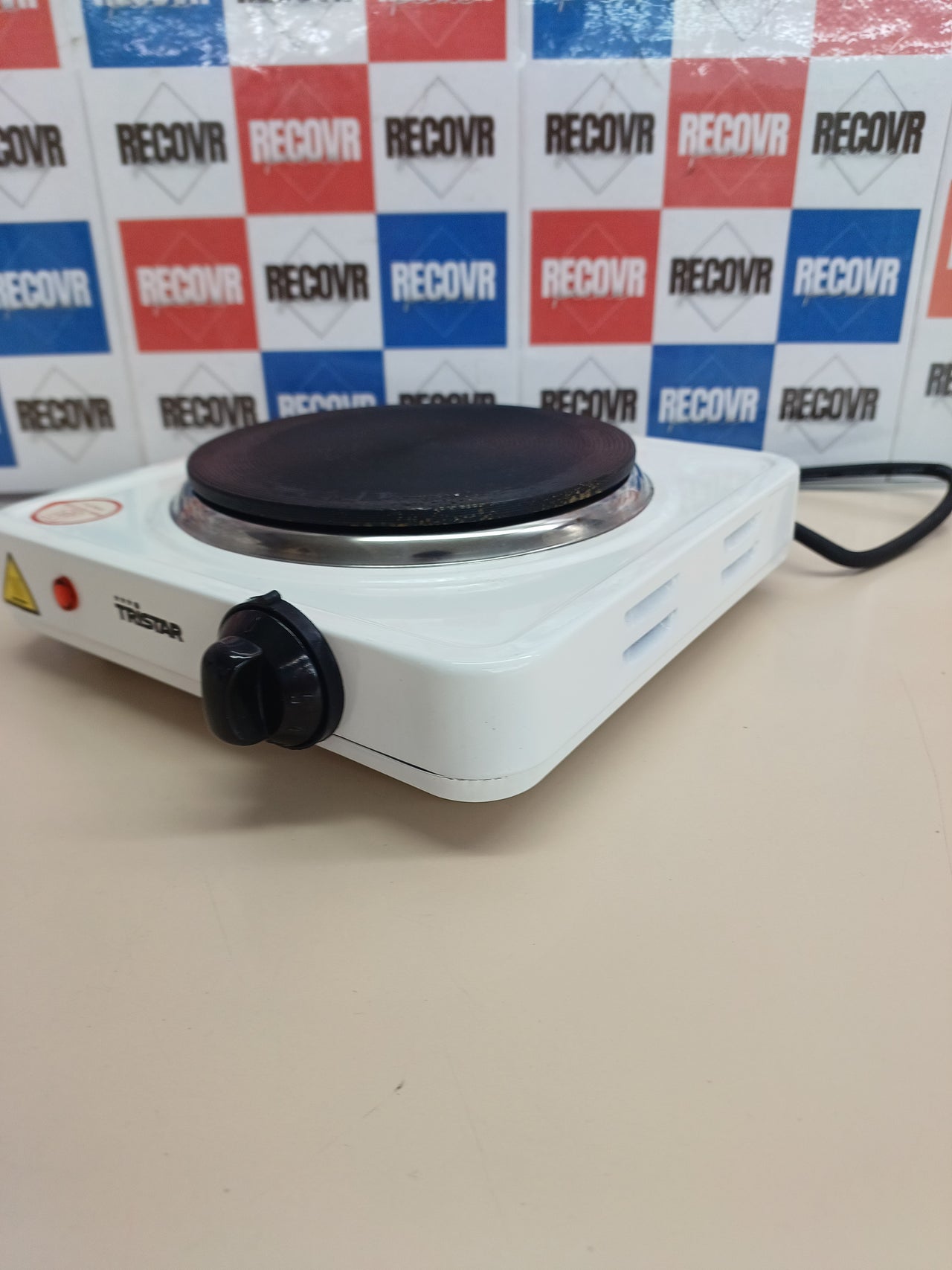 Hornillo eléctrico 1000W 15 cm portátil – Tristar