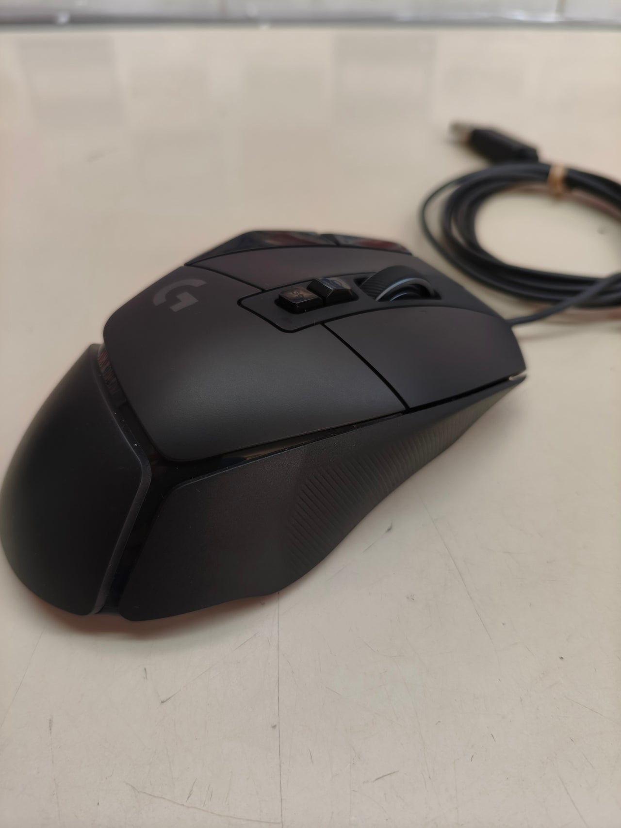 Ratón gaming con cable Logitech G502 X con sensor HERO 25K