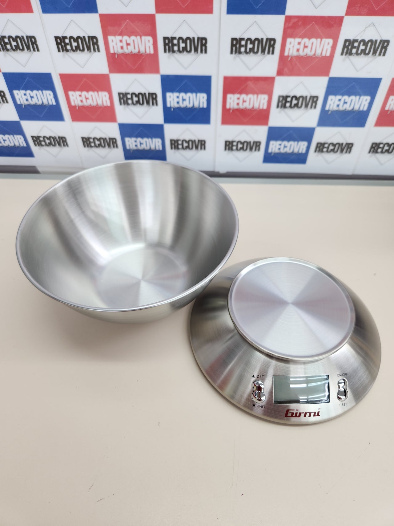 Báscula cocina 1gr -5Kg electrónica, cuenco de aceroGirmi PS85