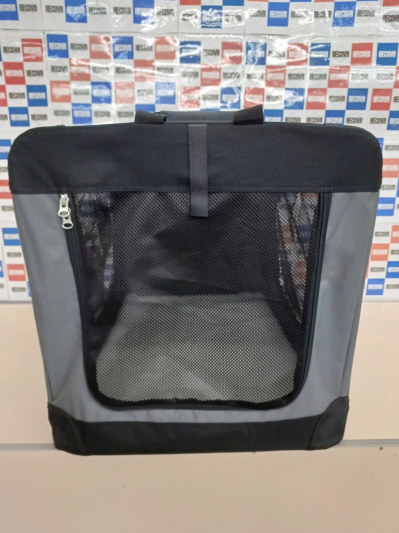 Transportín plegable tela oxford mediano Feandrea