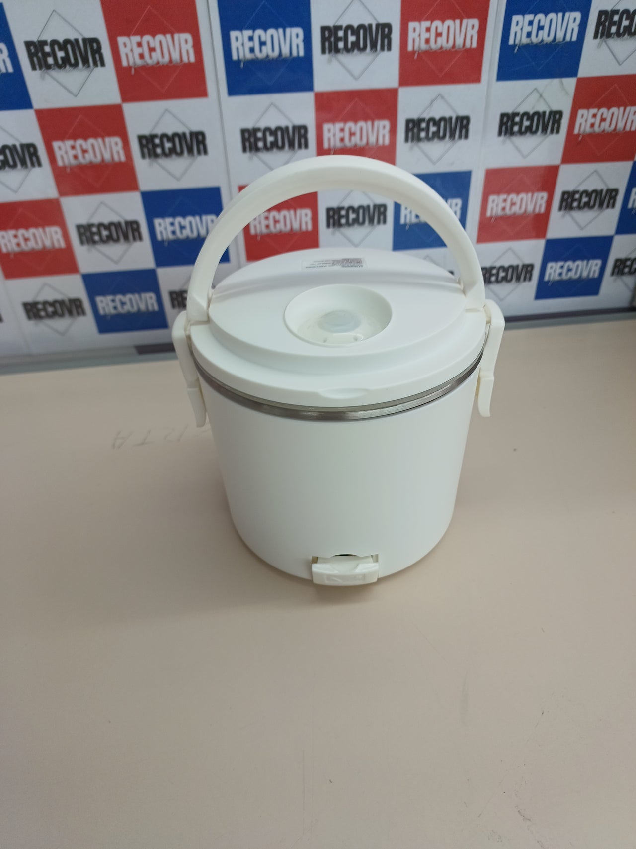 Calentador de alimentos eléctrico Girmi SC01 "Vivandiere", recipiente de acero inoxidable, 0,7 litros, 40 W, color blanco