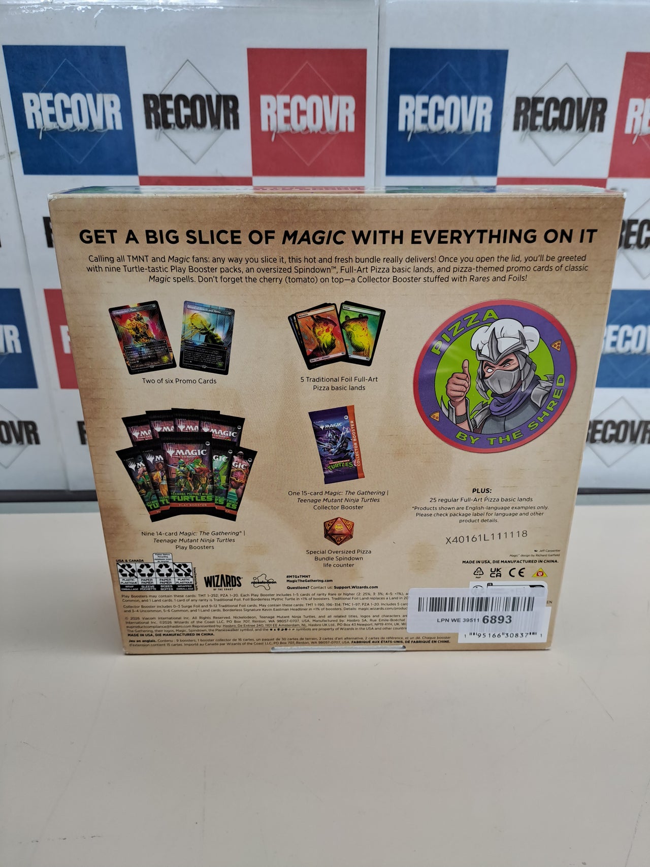 Bundle MTG Tortugas Ninja edición inglés