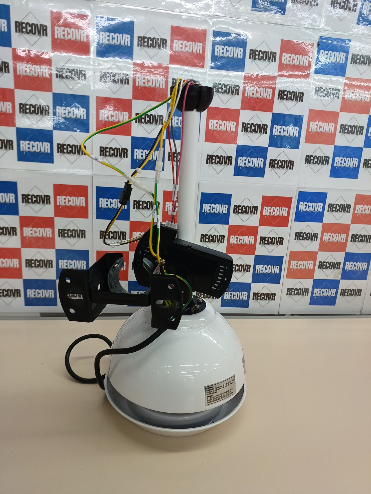 Ventilador techo 132 cm con luz 6 velocidades Reiga