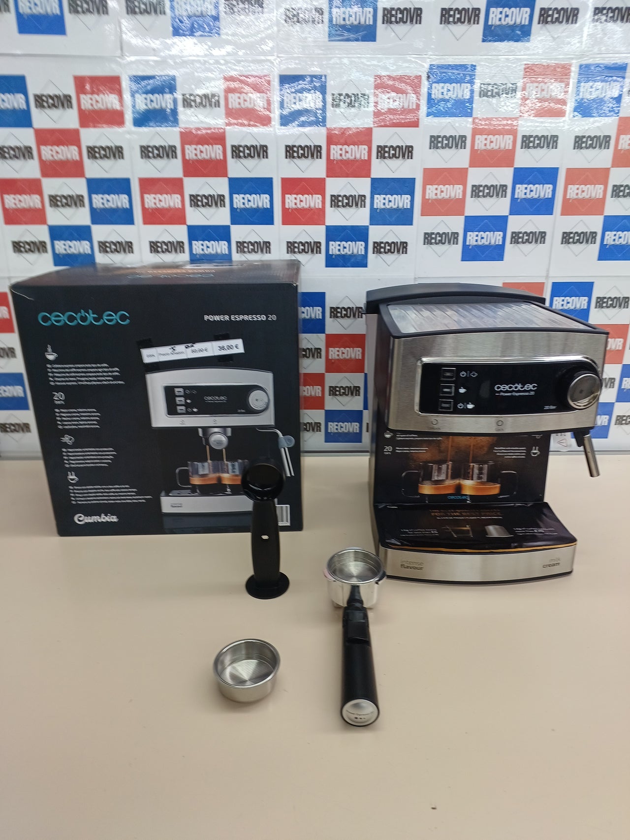 Cafetera express 20 bares 1,6 L 850 W Cecotec