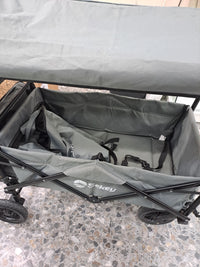 Carro plegable infantil 2 niños 100kg techo 110L Sekey