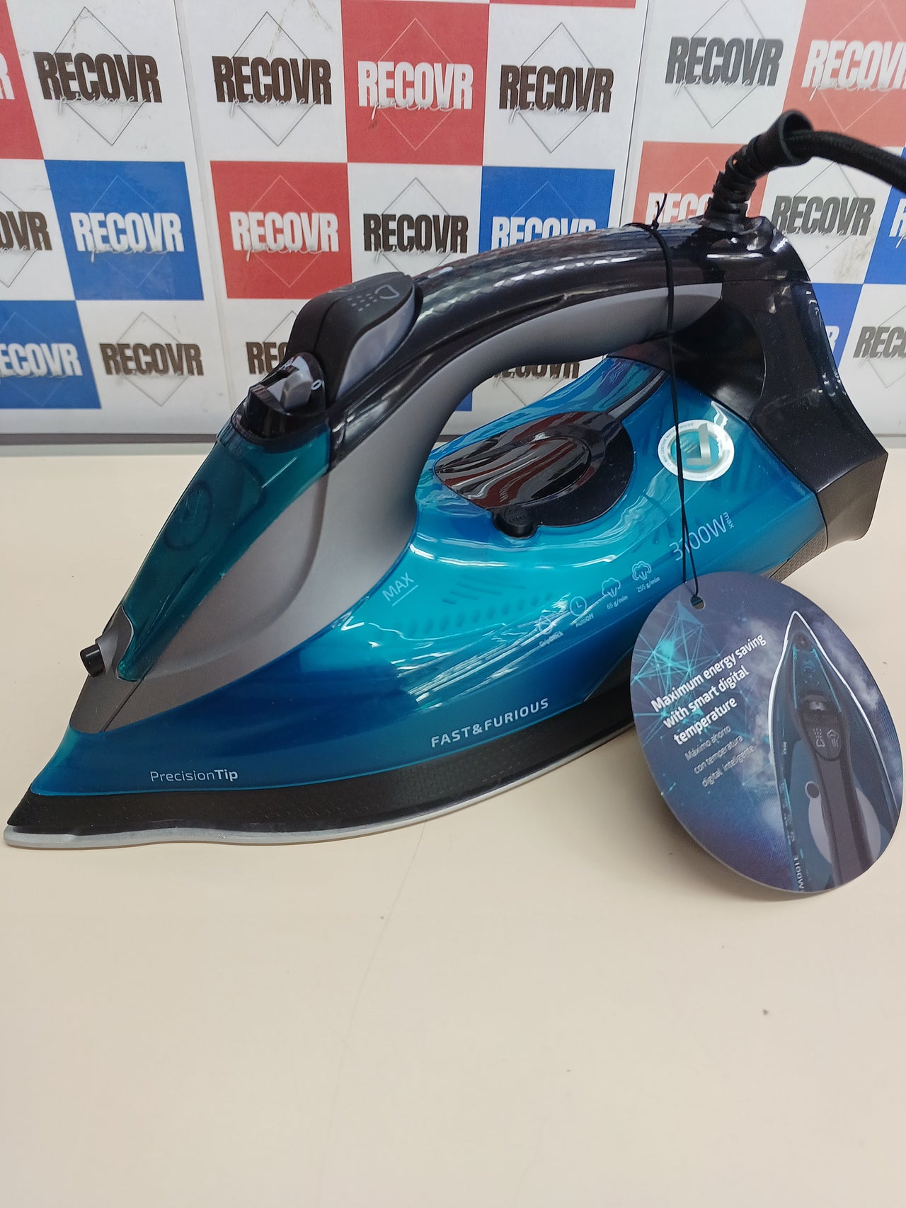 Plancha vapor 3100 W golpe 255 g – Cecotec
