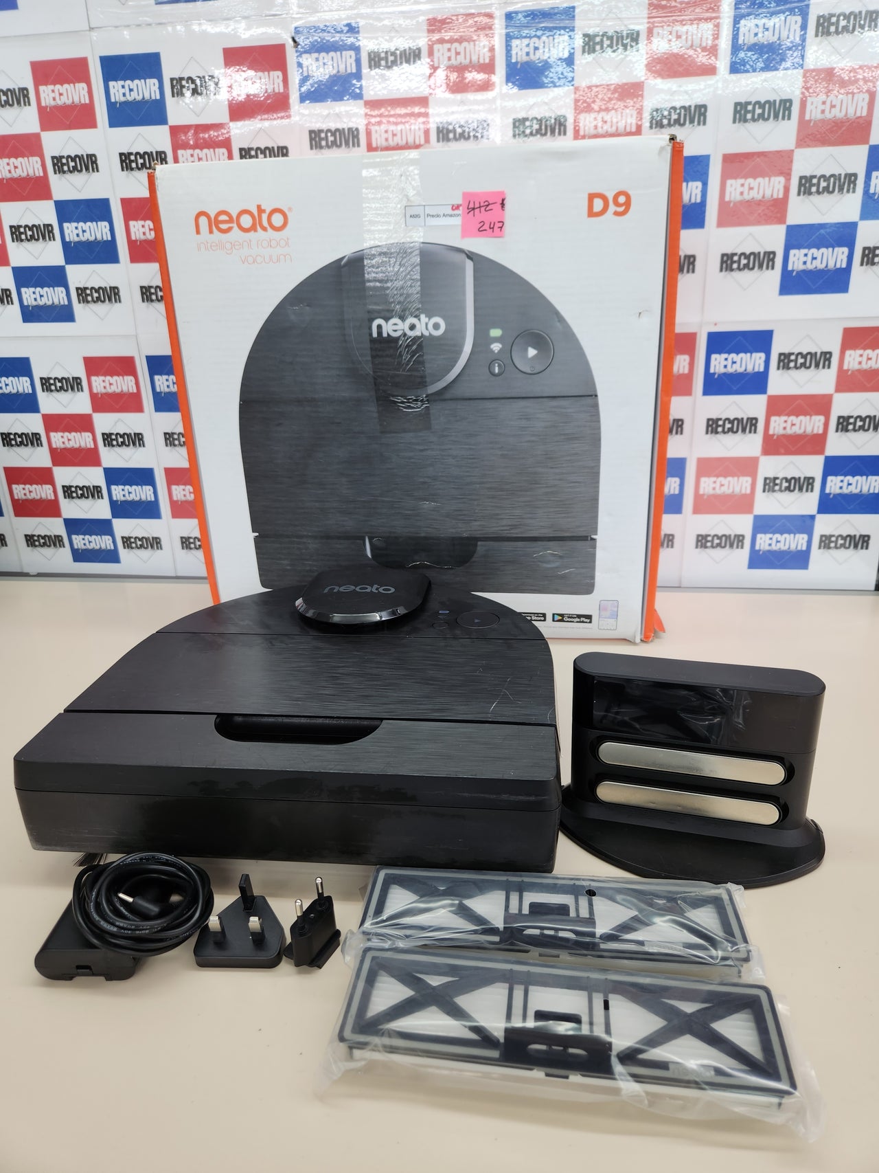Robot Aspirador Neato D9 200 min autonomía 0,7L