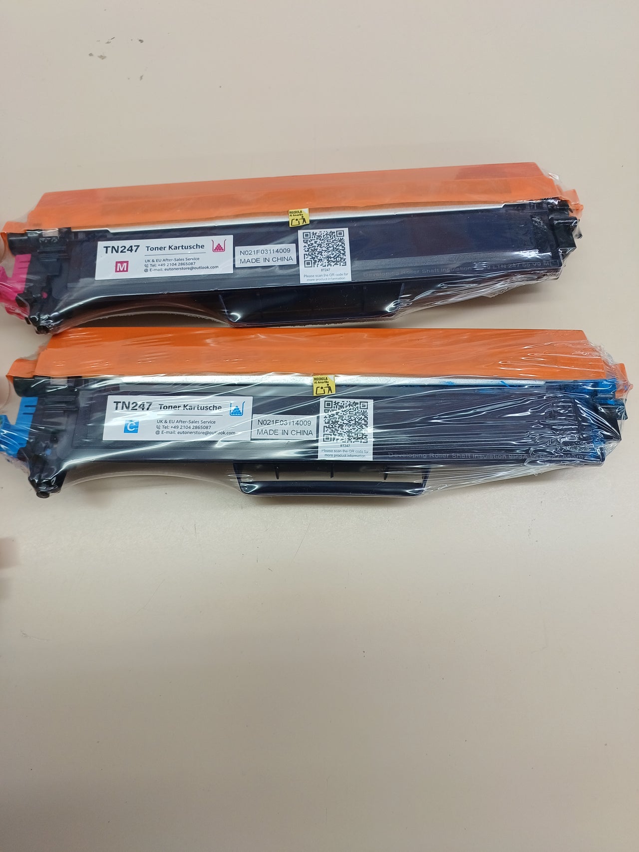 Tóner compatible TN247/TN243 pack 5 colores - ONLYU