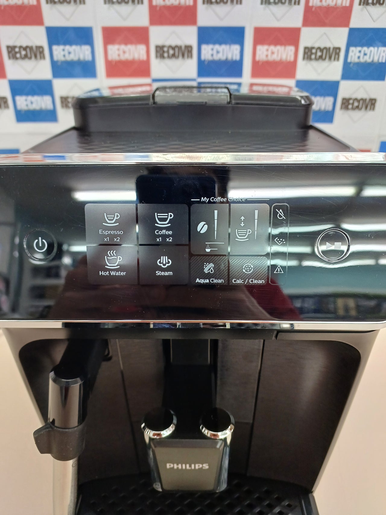 Cafetera automática 2 cafés molinillo cerámico – Philips