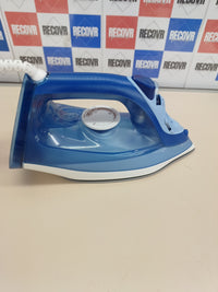 Plancha de vapor , 2400 W, potencia de vapor constante de 40 g/min, golpe de vapor de 180 g, suela de cerámica, vapor vertical, color azul. Philips 3000 Series