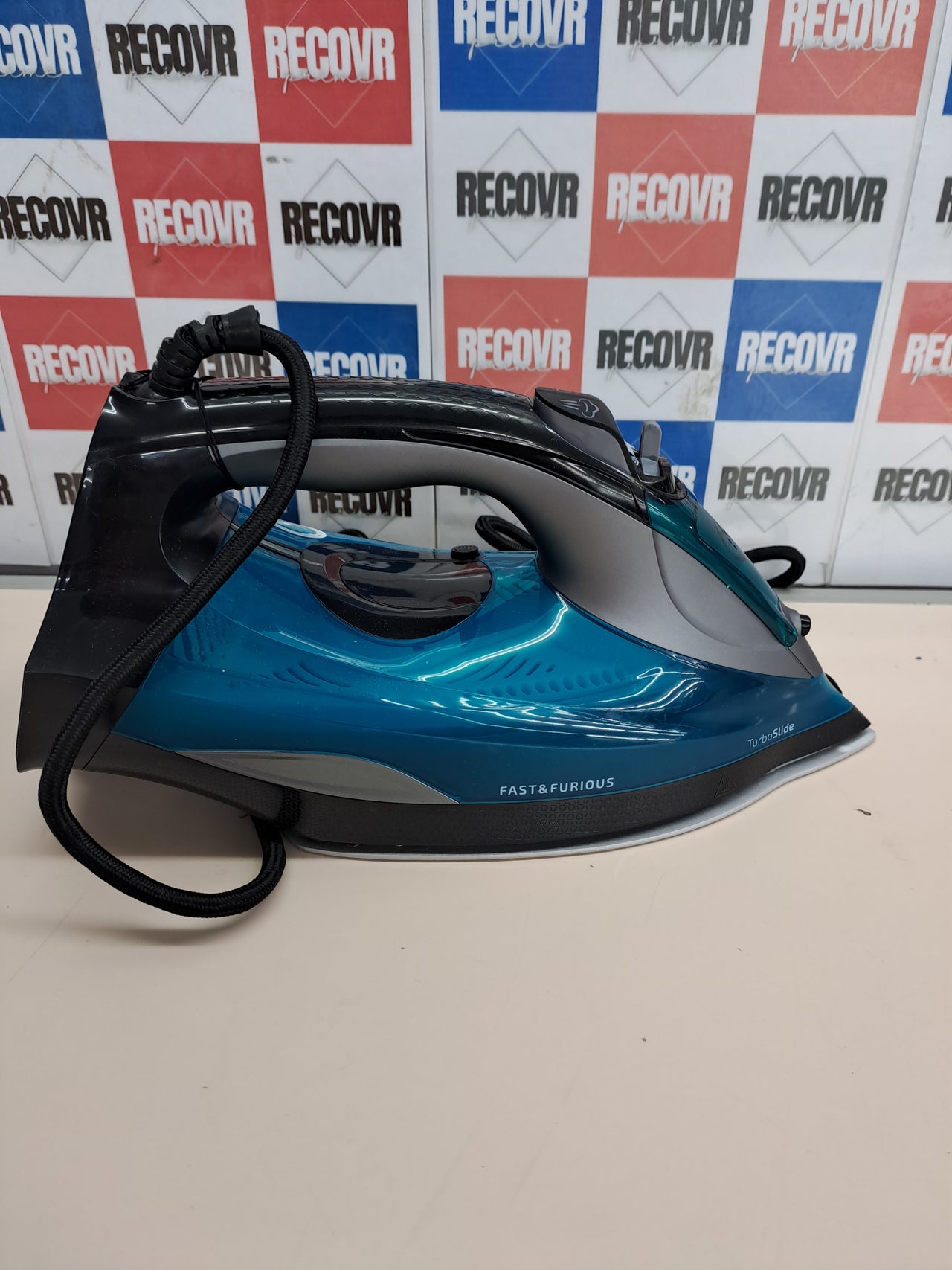 Plancha vapor 3100W cerámica 255g Fast&Furious 5055 Cecotec