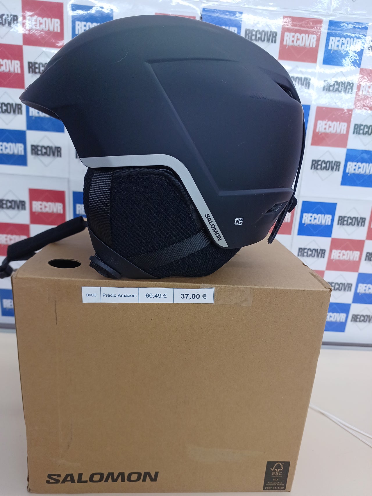 Casco Esquí Talla L para Hombre. Snowboard, Protección y Ligereza.
