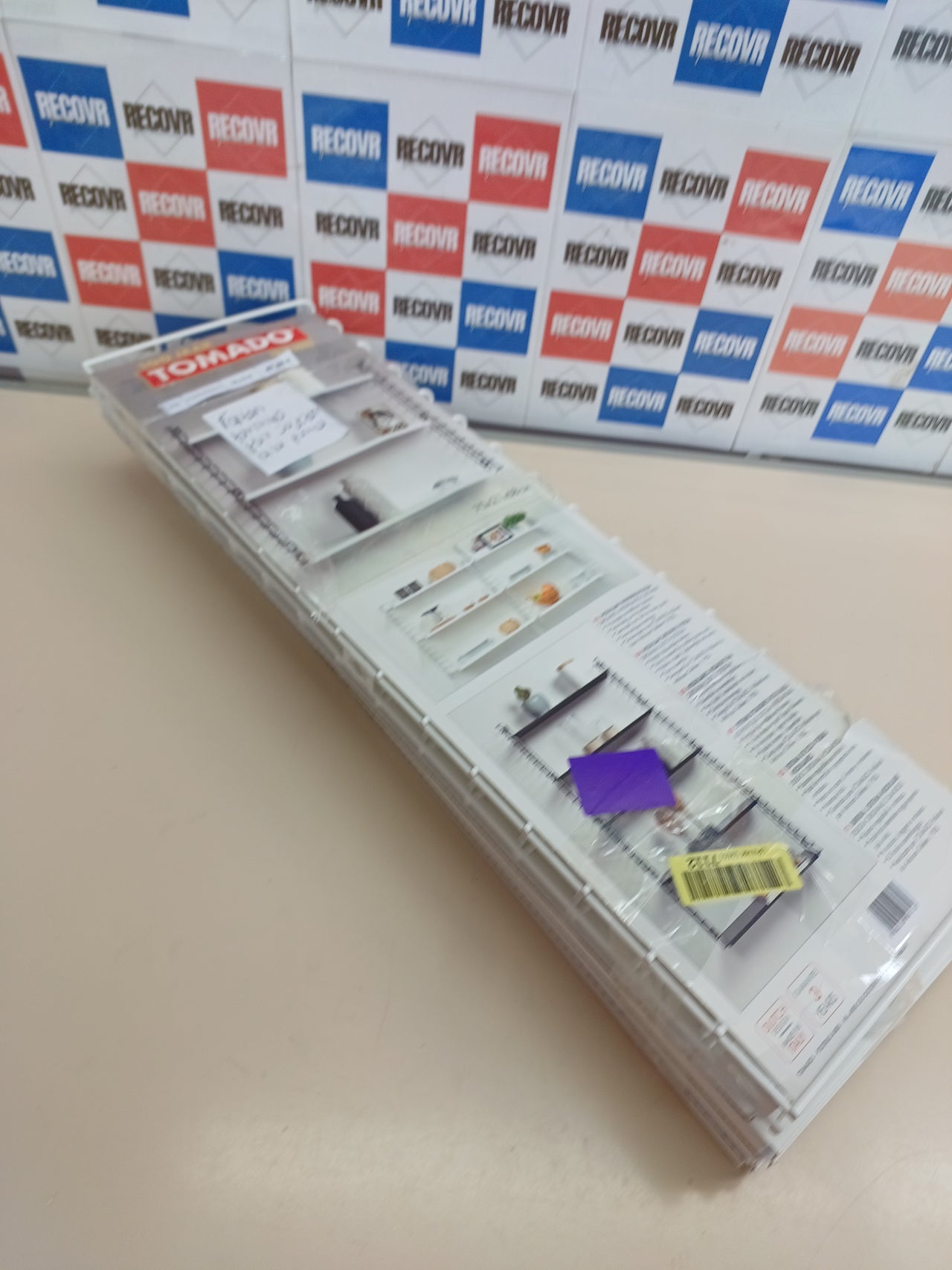 Estantería modular 70x21x68 blanca Tomado