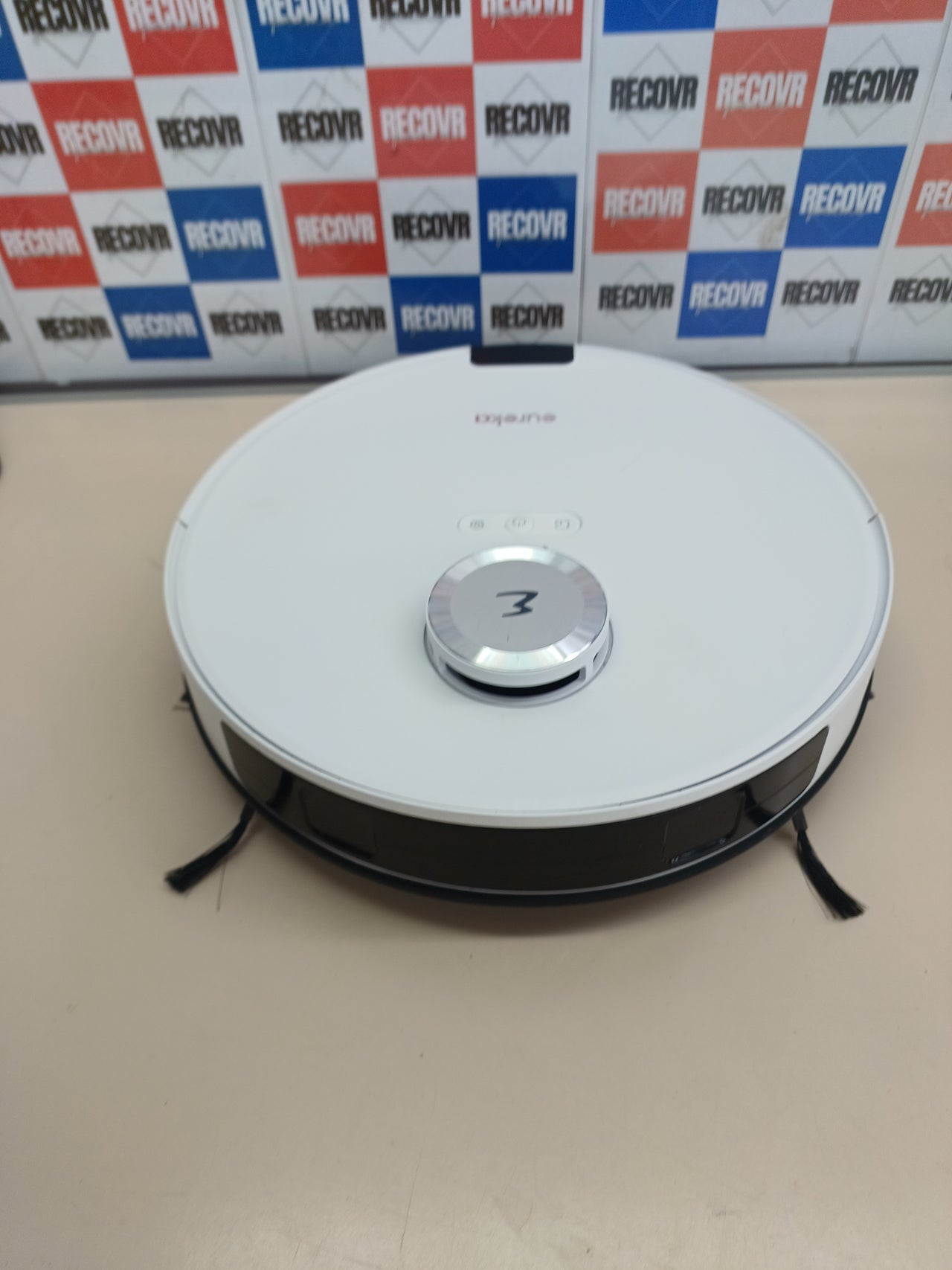 Robot aspirador 4000 Pa LiDAR 180 min autovaciado Eureka