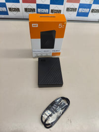 Disco duro externo WD My Passport 5 TB negro