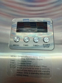 Thumbnail for Heladora 1.5 L LED temporizador acero inoxidable Aobosi