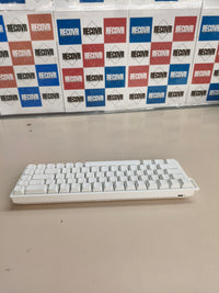 YUNZII MAD68 HE, teclado gaming 60% magnético, blanco