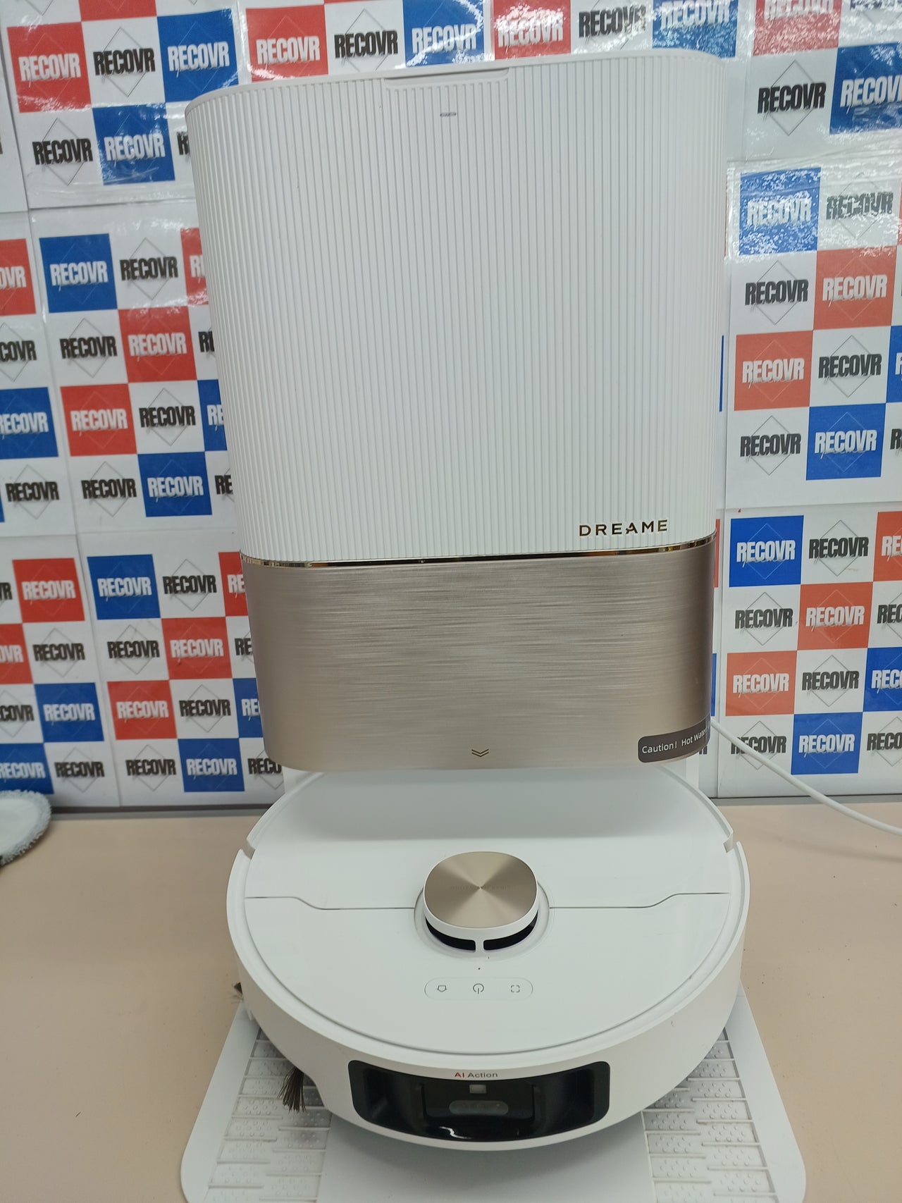 Robot aspirador autovaciado blanco - DREAME