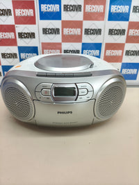 Radio CD portátil Philips AZ127/12 con casete