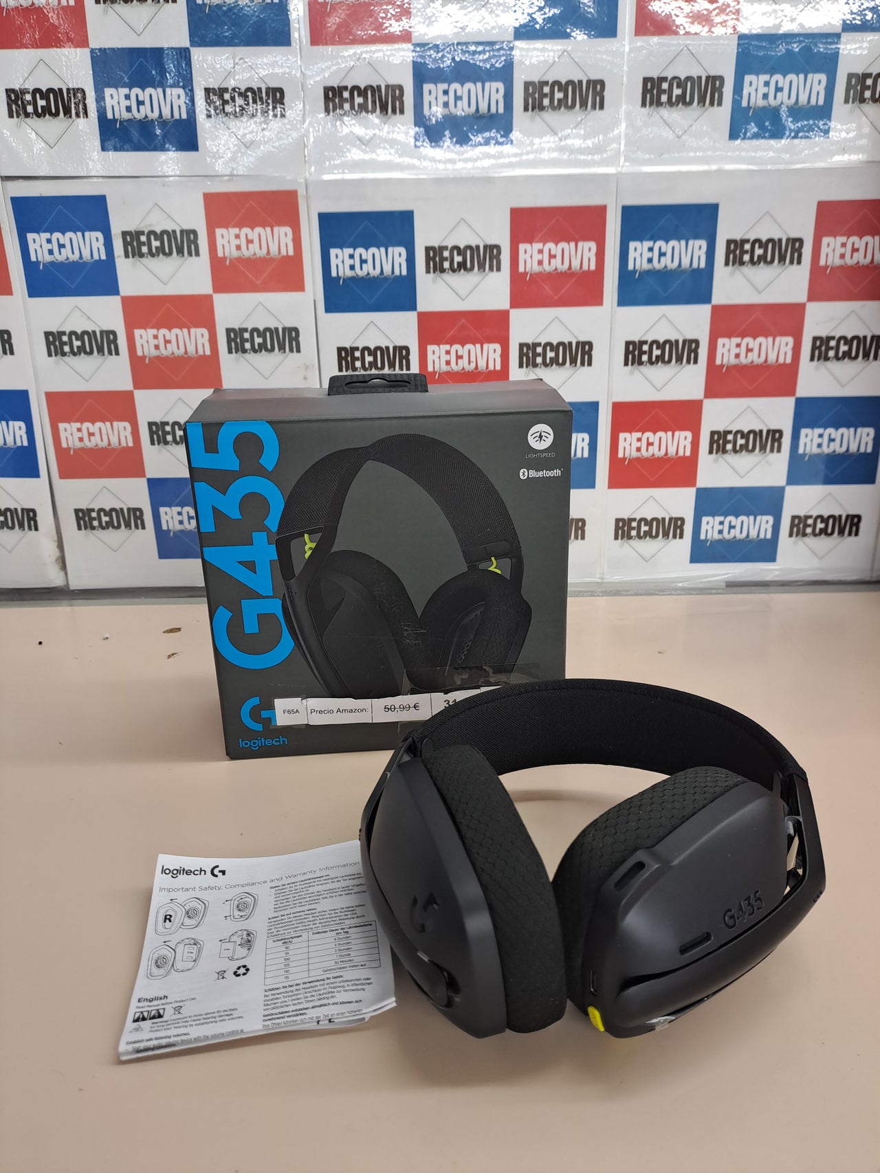 Auriculares Logitech G435 inalámbricos para PC/PS5