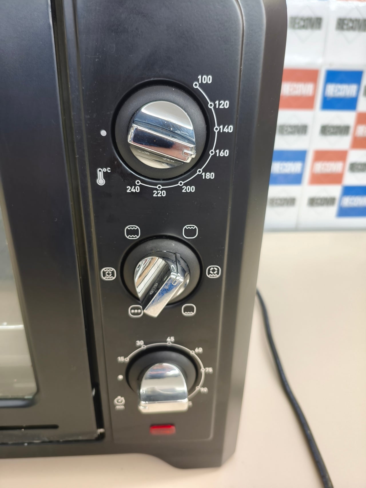 Horno de convección Moulinex Optimo 39L 6 modos negro
