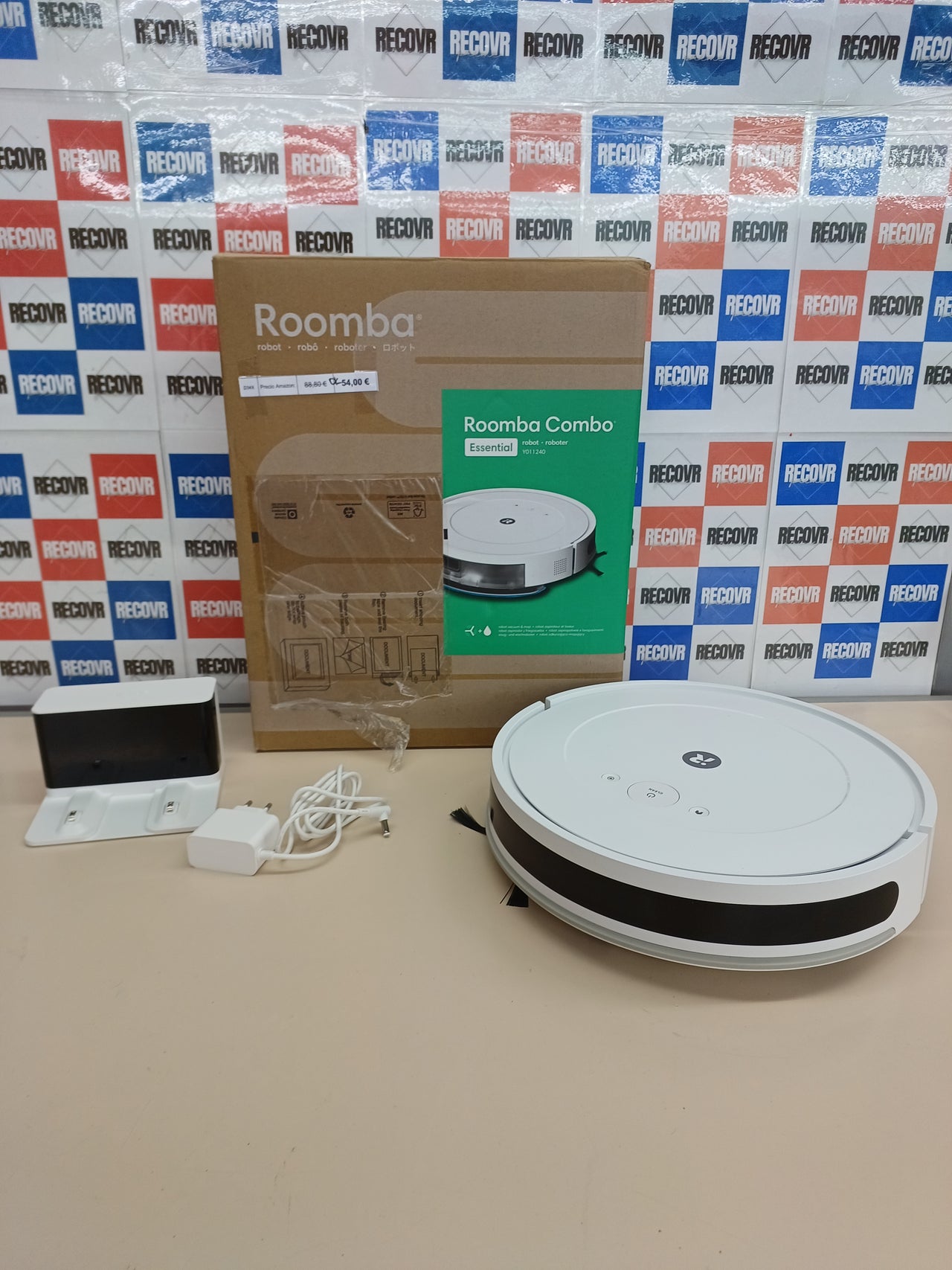 Robot aspirador y fregasuelos con app y limpieza – iRobot
