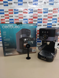 Cafetera espresso 20 bares 1100 W con vaporizador – Cecotec
