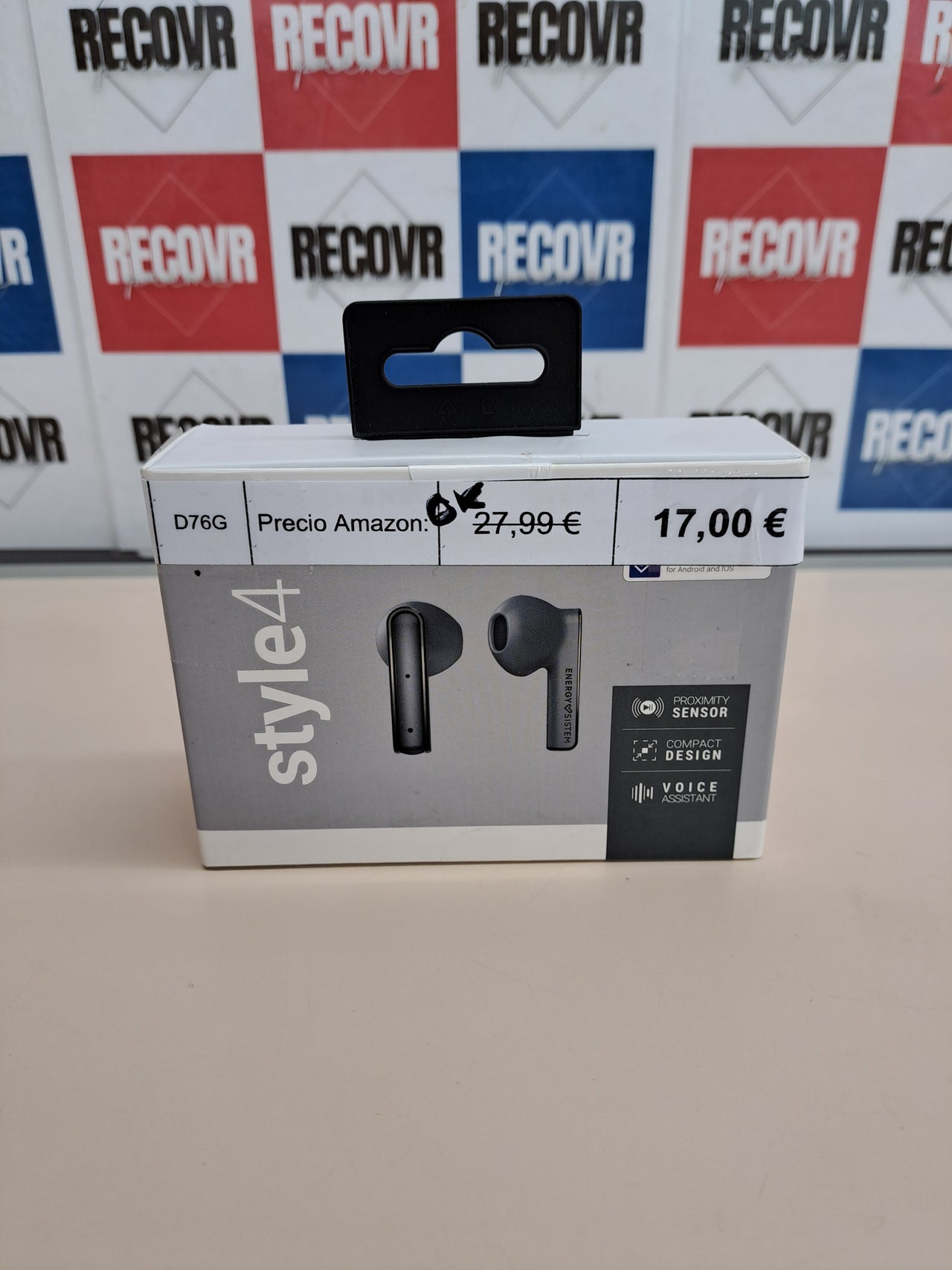 Auriculares Inalámbricos Energy Style 4 Stone TWS