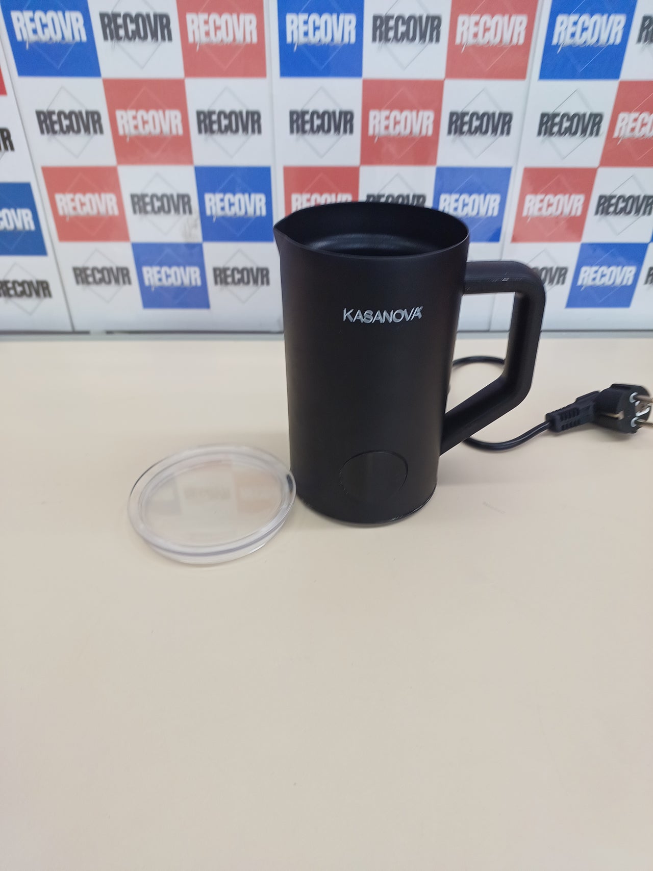 Espumador de Leche eléctrico, 550 WAcero Inoxidable KASANOVA HS009-B