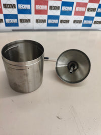 Jarra de leche para espumar y vaporizar.