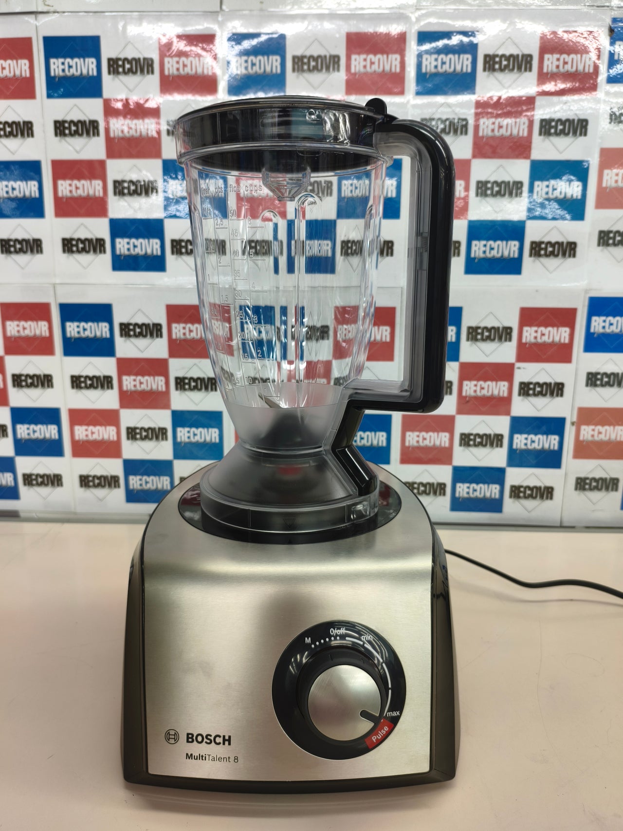 Robot de cocina Bosch MultiTalent  1250W negro acero inoxidable