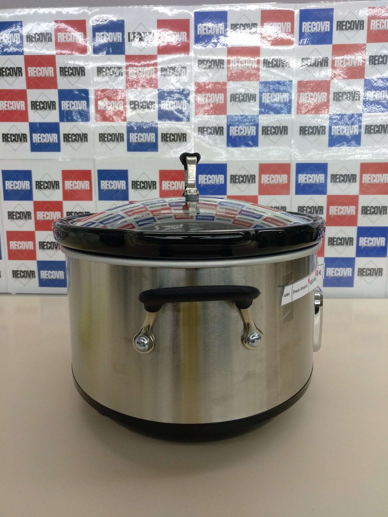 Electrolux ESC7400 - Olla de cocción lenta con display digital y 6,8 l de capacidad