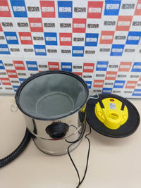 Aspirador cenizas 1200W 20 L inox soplador - Dicogar
